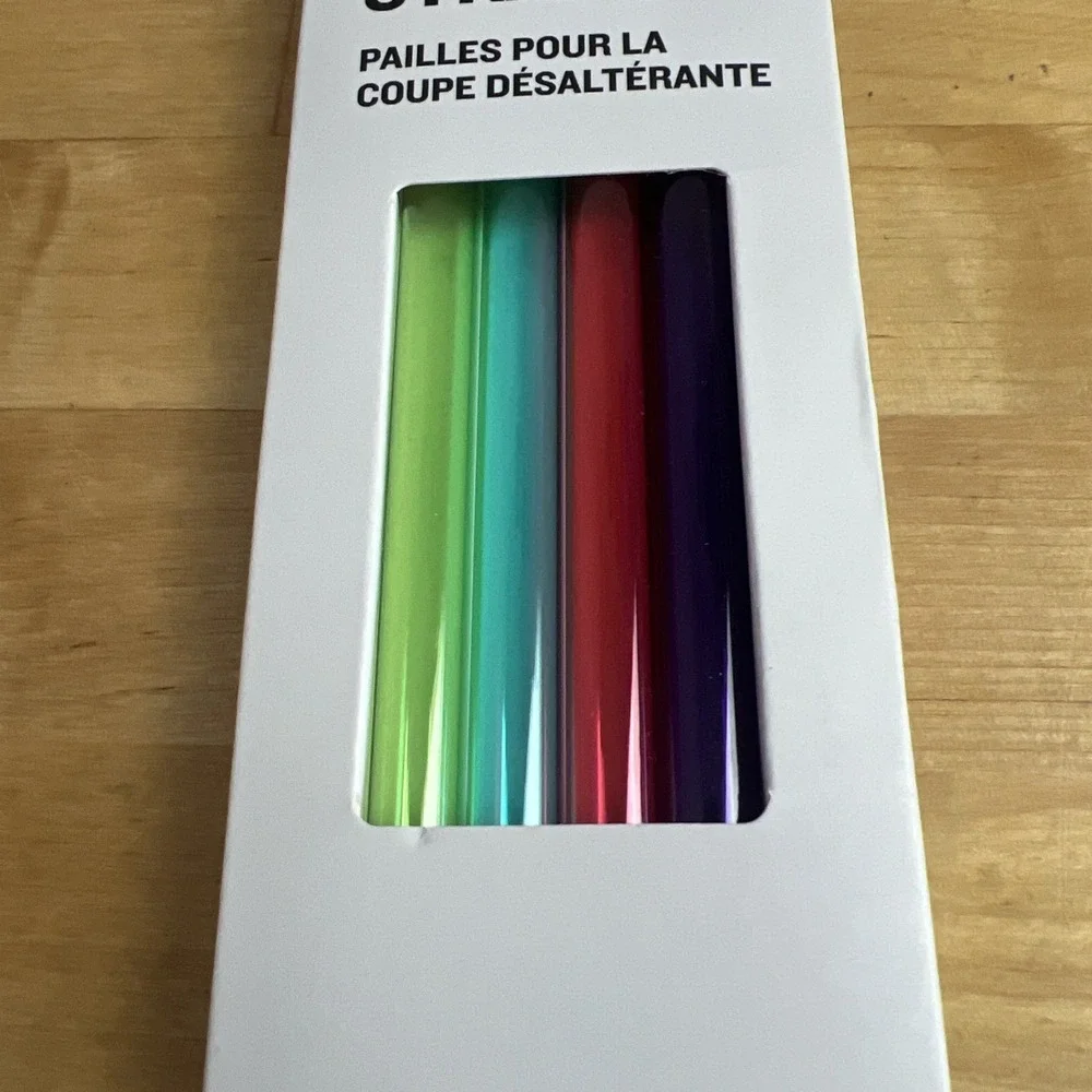 STANLEY QUENCHER TUMBLER Replacement Straws 30 OZ Colorful SET OF 4  NIB
